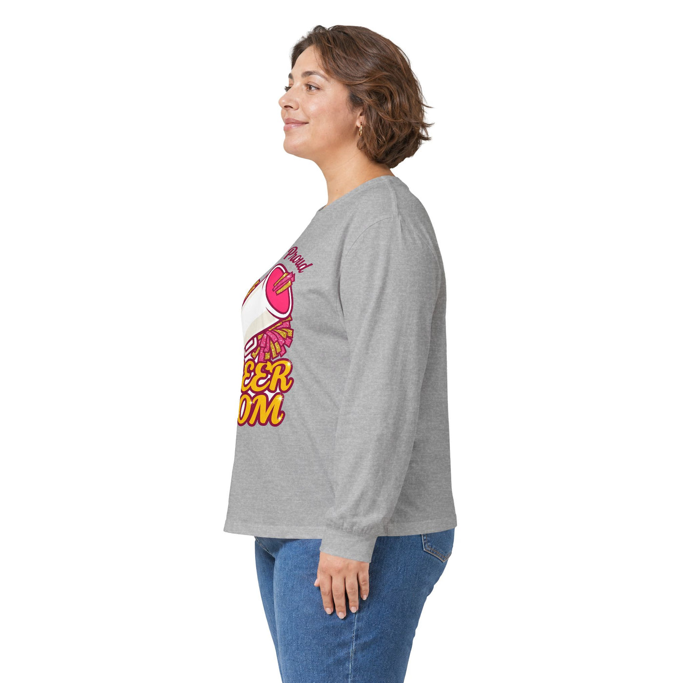 Loud And Proud Cheer Mom Long Sleeve