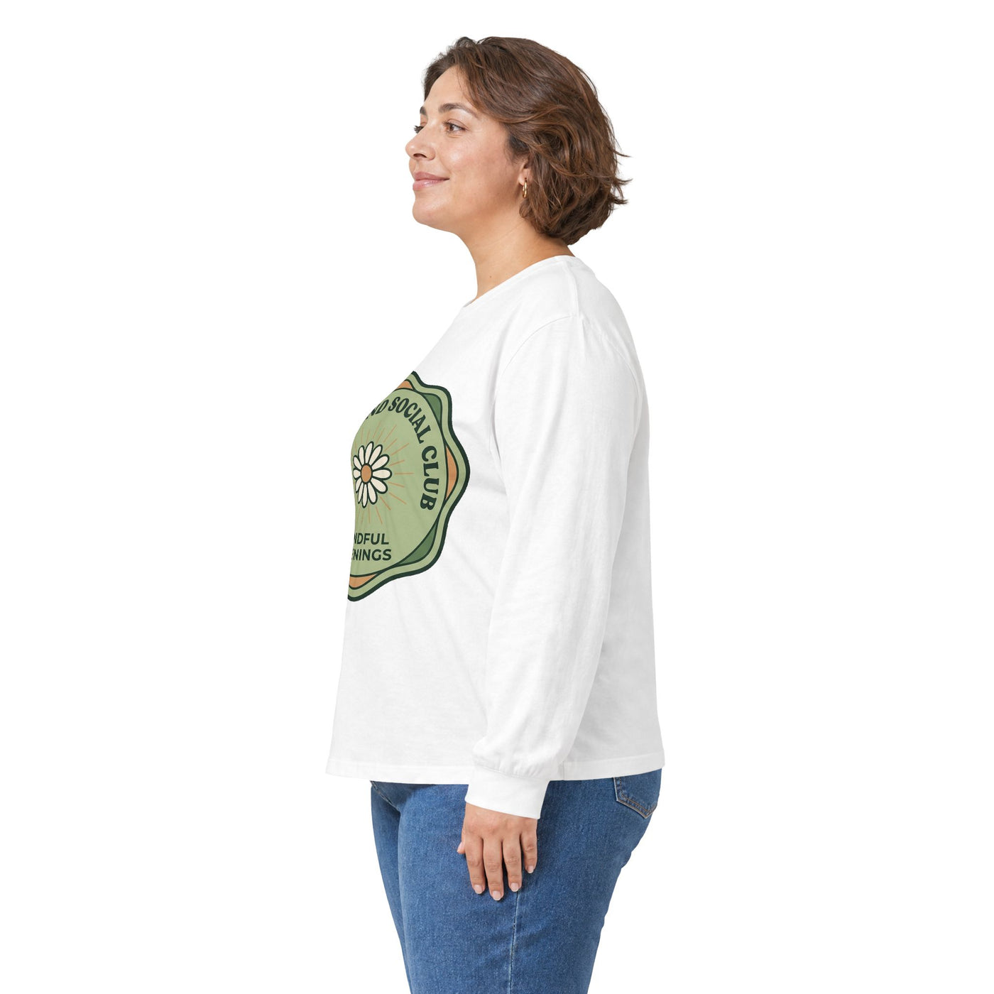 Clear Mind Social Club Badge Long Sleeve