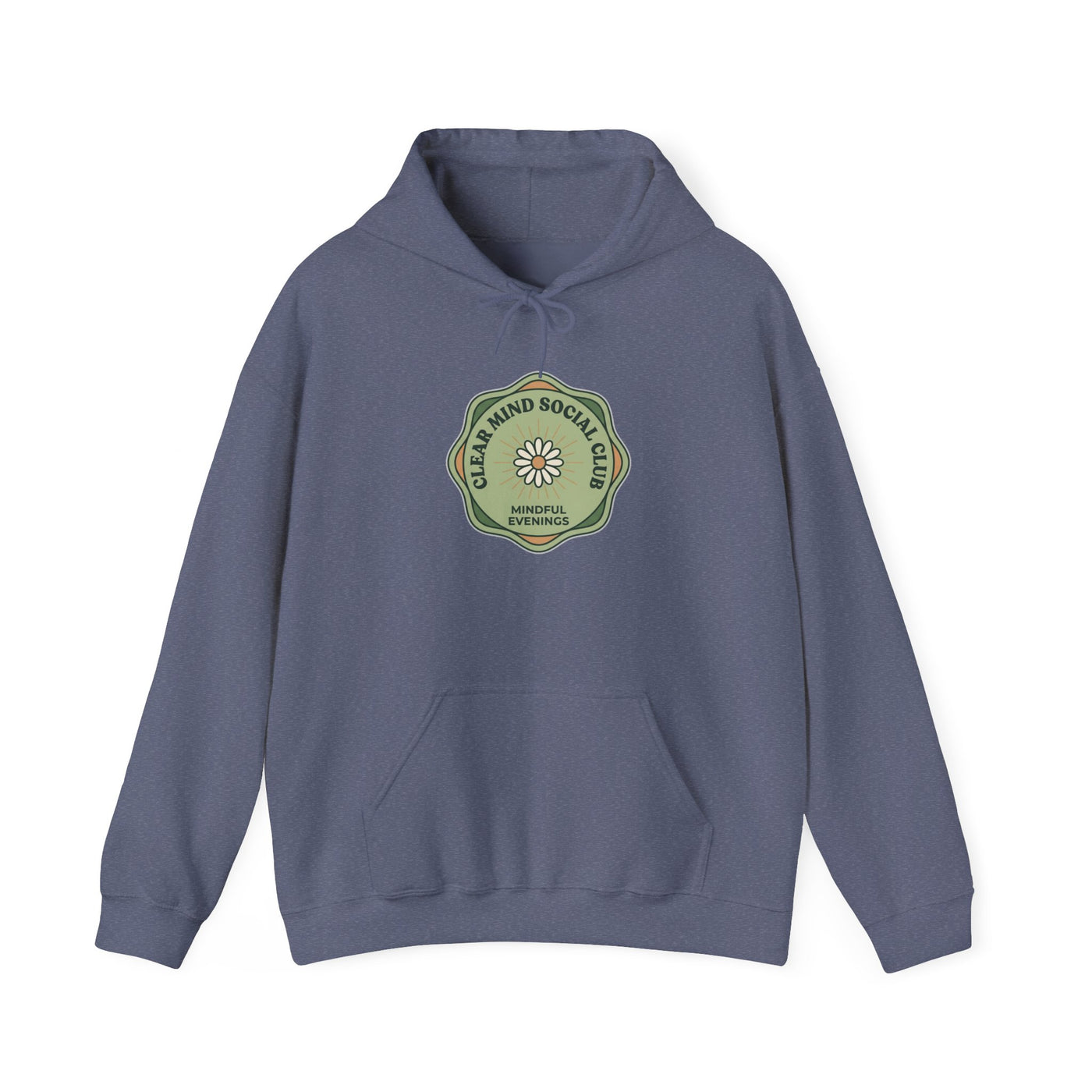 Clear Mind Social Club Badge Hoodie
