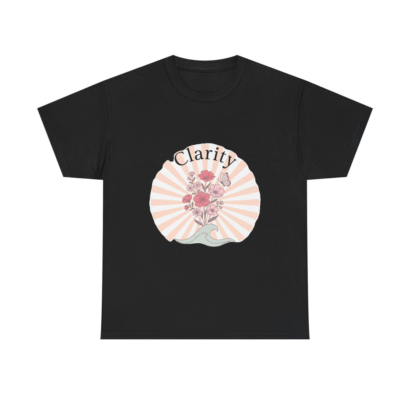 Clarity in Bloom Wildflower Sunburst Tee