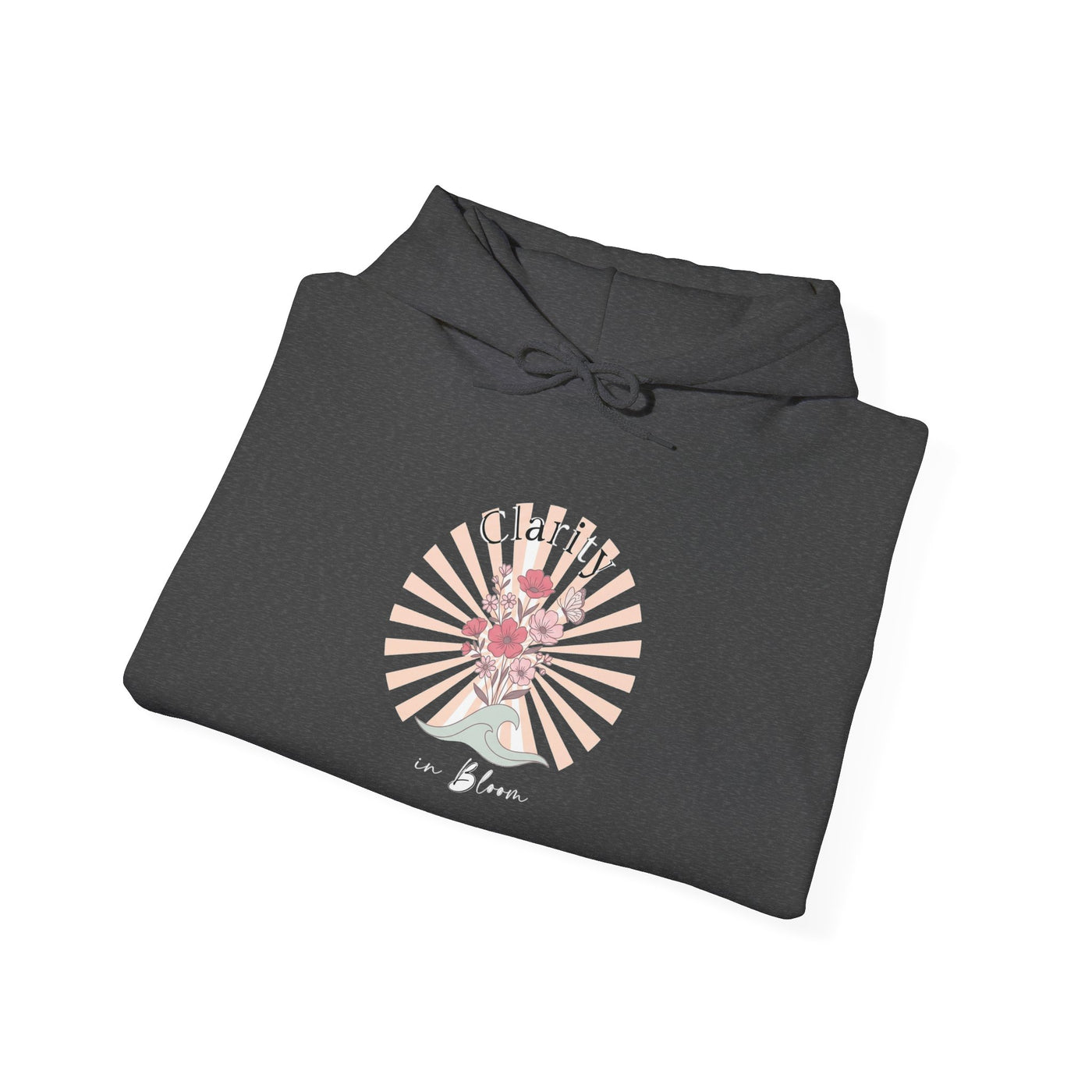 Clarity in Bloom Wildflower Sunburst Hoodie