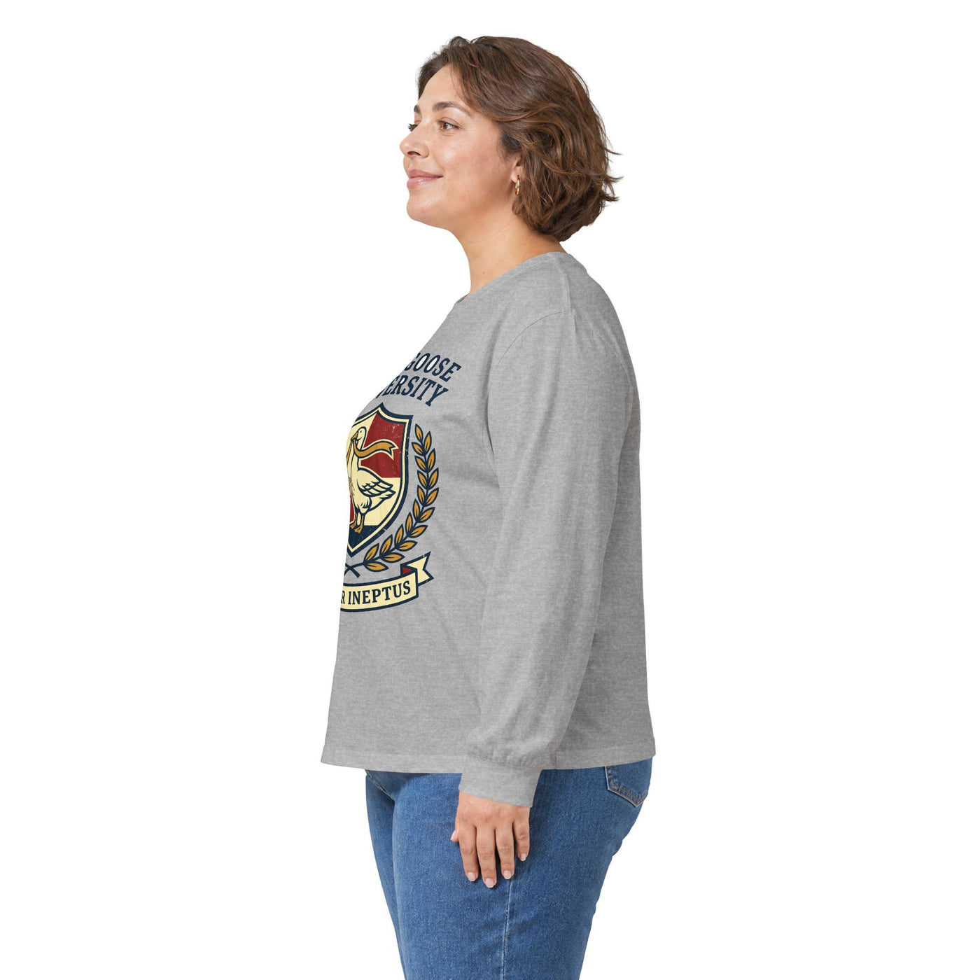 Silly Goose Univ Alumni Crest Long Sleeve