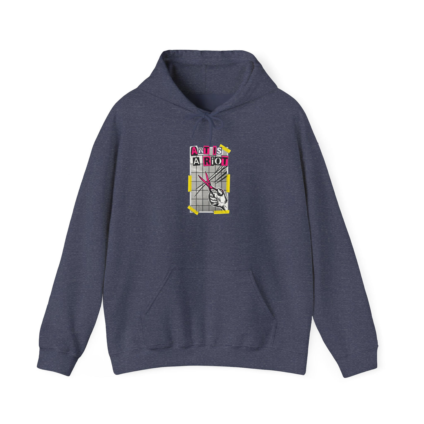 Cut Paste Rebel Zine Manifesto Hoodie