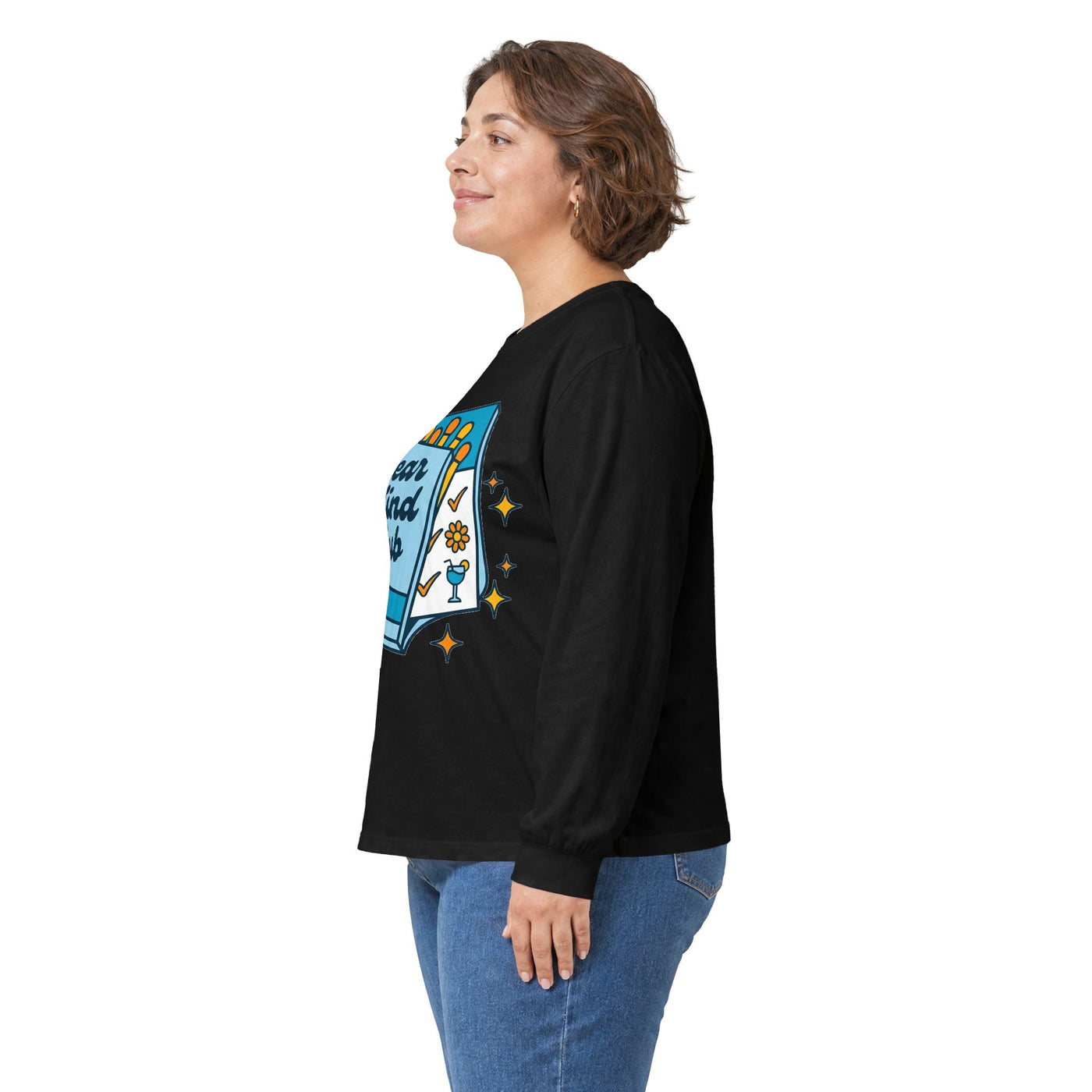 Clear Mind Club Retro Matchbook Long Sleeve