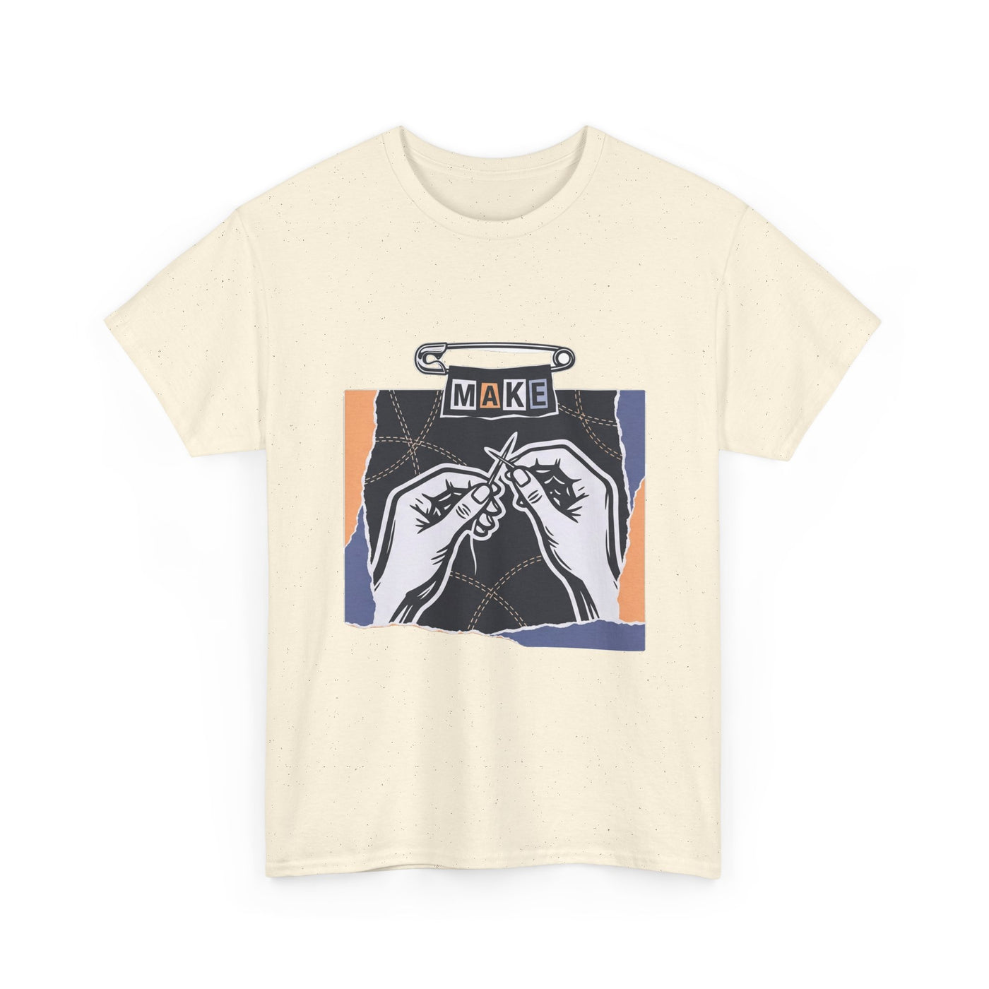 Mended By Hand Navy Graphic Tee