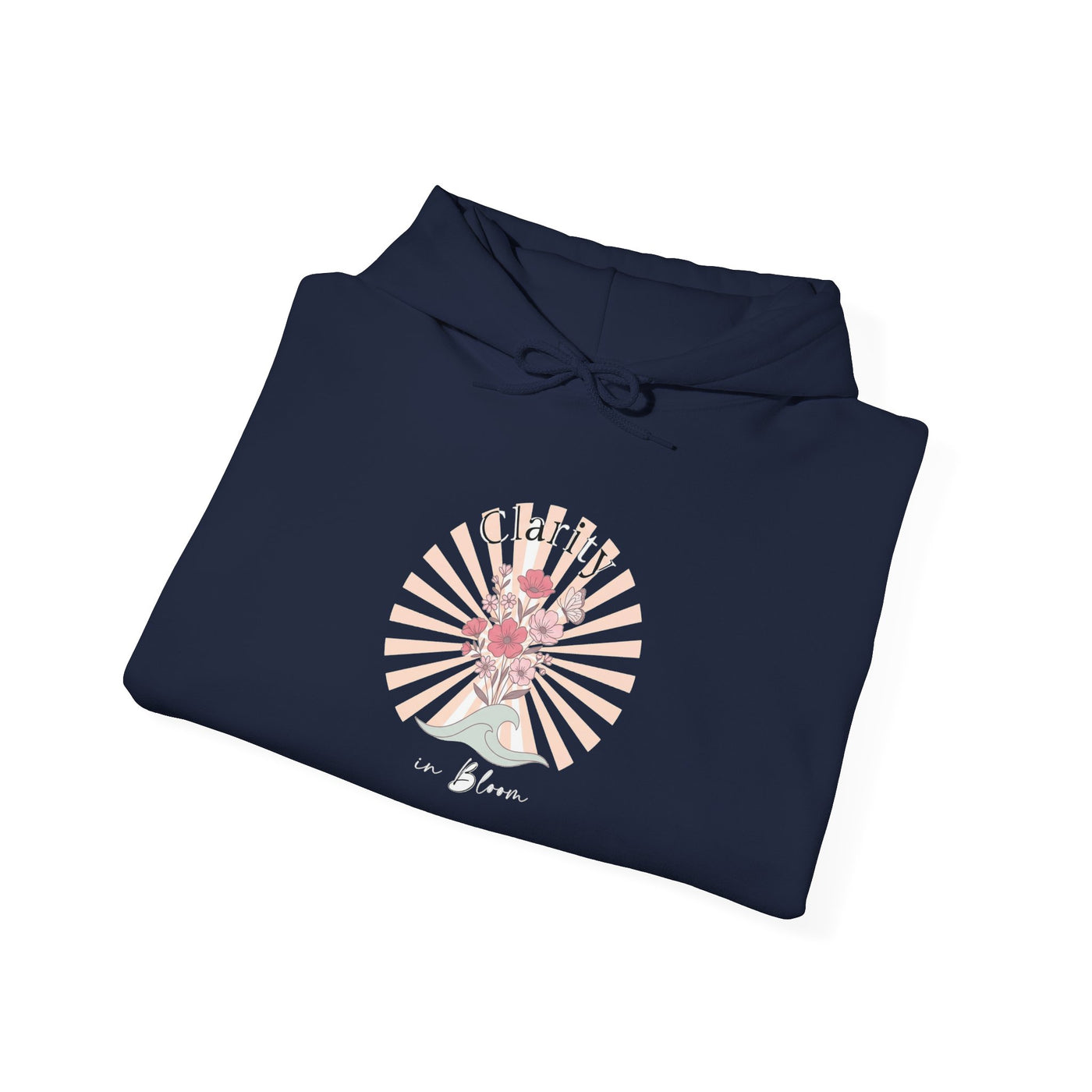Clarity in Bloom Wildflower Sunburst Hoodie