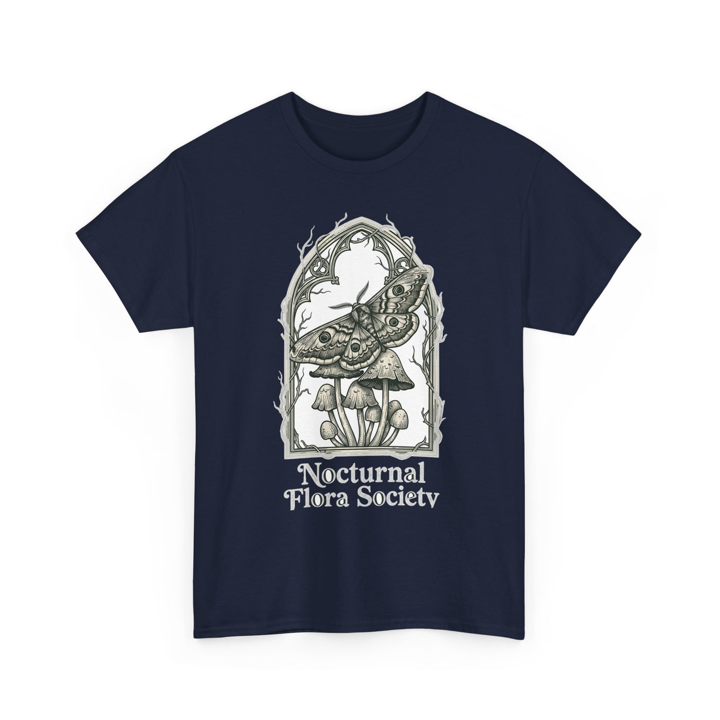 Nocturnal Flora Society Gothic Moth Tee