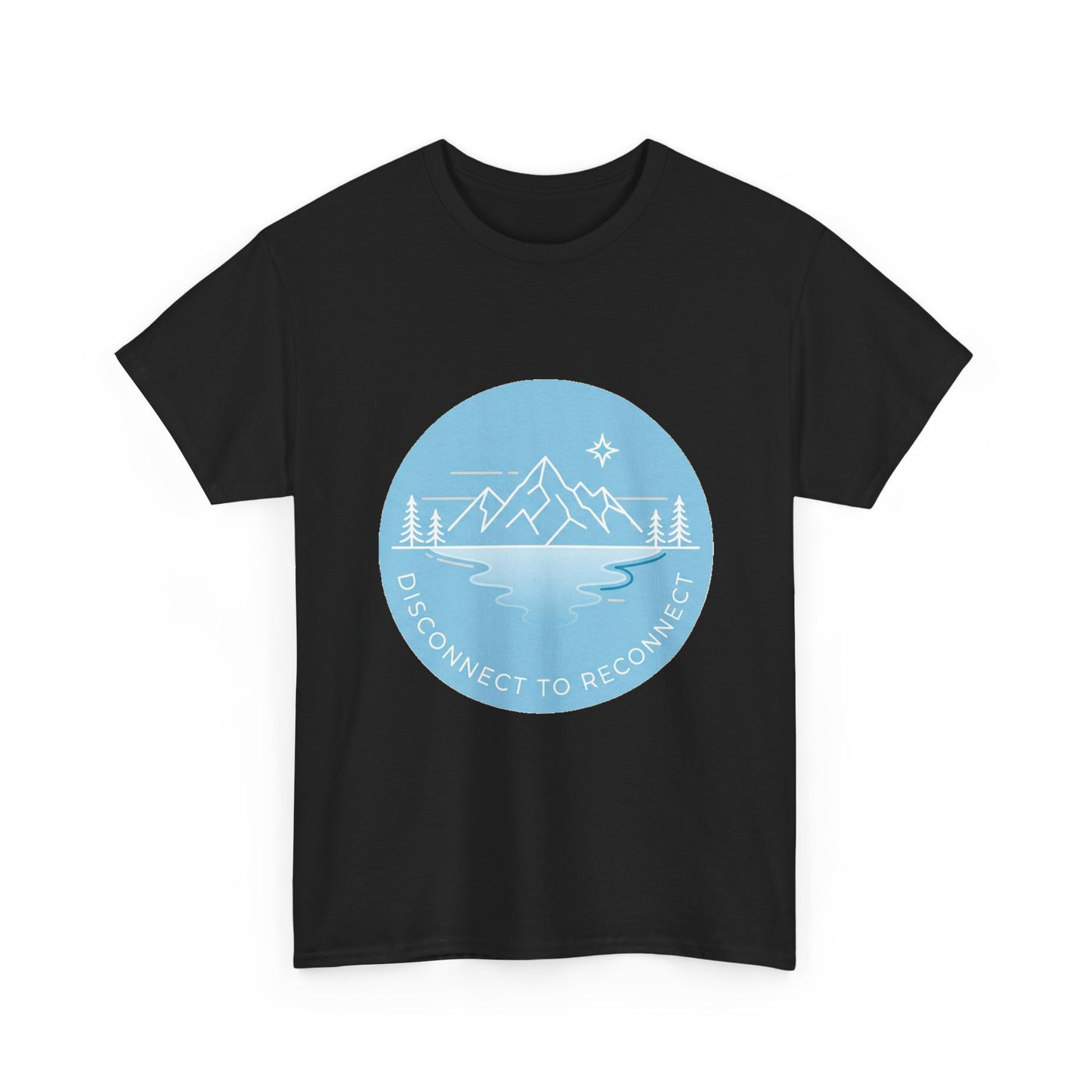 Unplugged Horizons Glacier Escape Tee