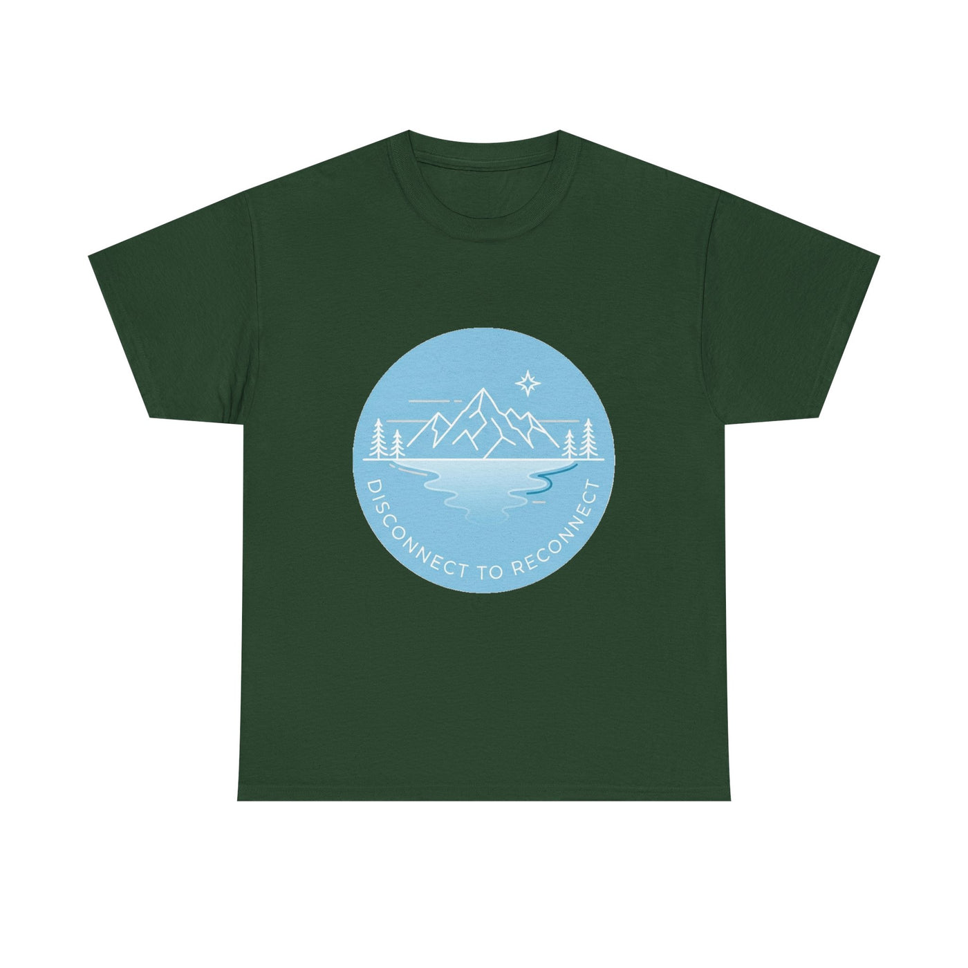 Unplugged Horizons Glacier Escape Tee