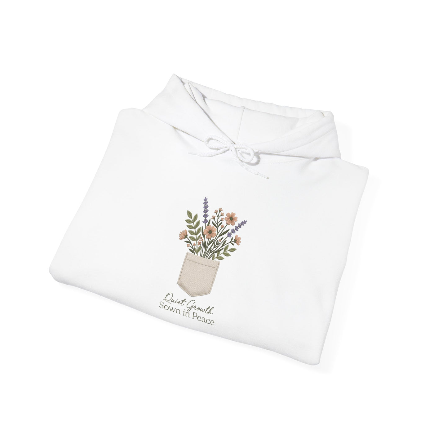 Pocketful of Peace Faux Stitch Tee Hoodie
