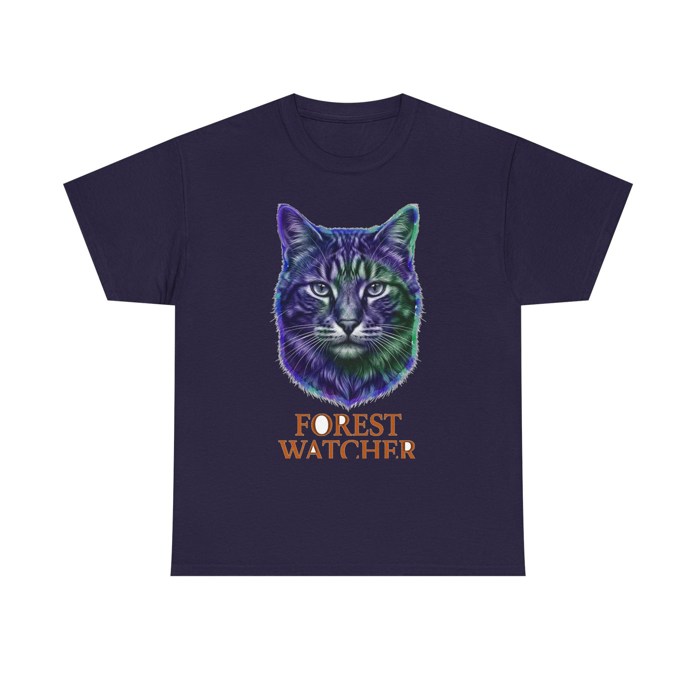 Forest Watcher Tie-Dye Mountain Cat Shirt