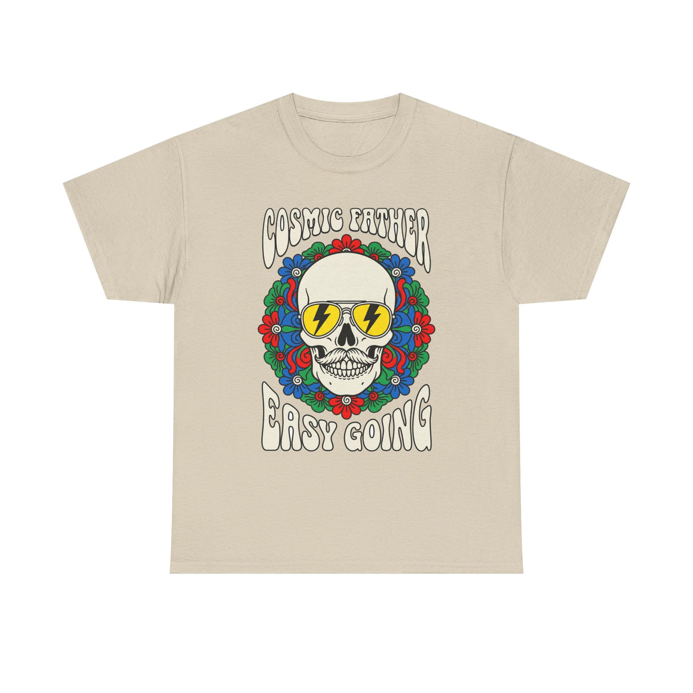 Cosmic Father Retro Skull Graphic