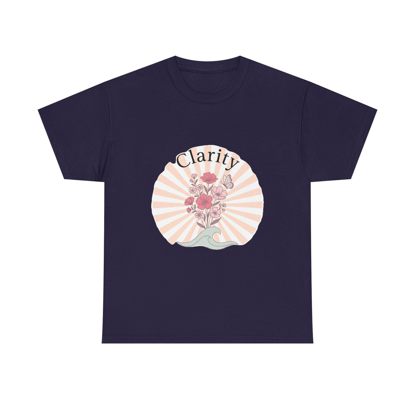 Clarity in Bloom Wildflower Sunburst Tee