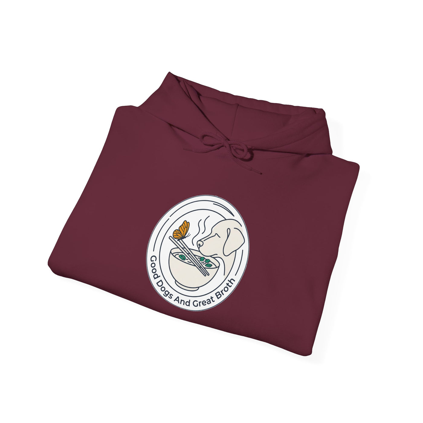 Ramen And Rescues Noodle Bowl Badge Hoodie