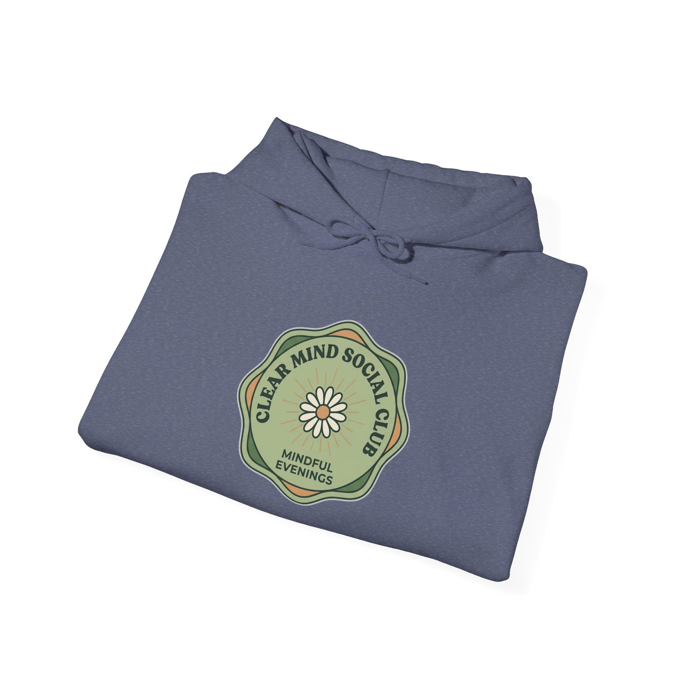 Clear Mind Social Club Badge Hoodie