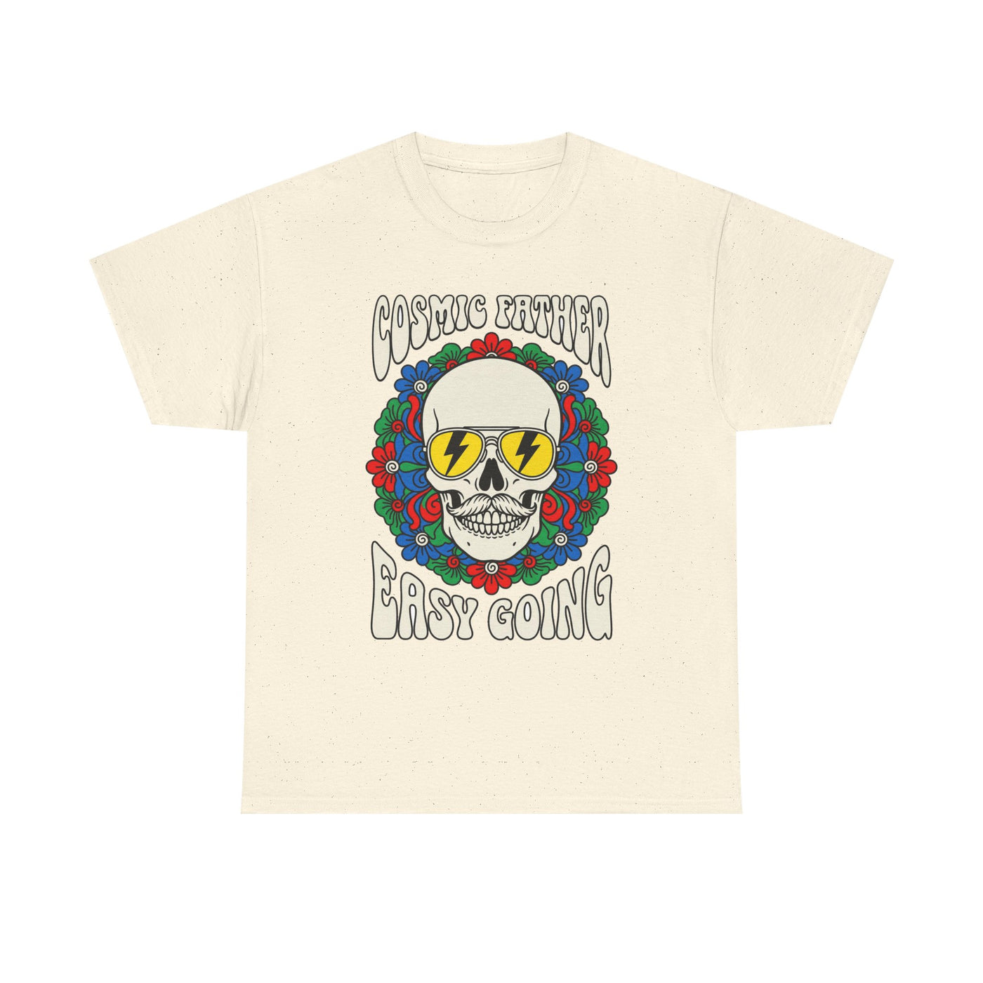 Cosmic Father Retro Skull Graphic