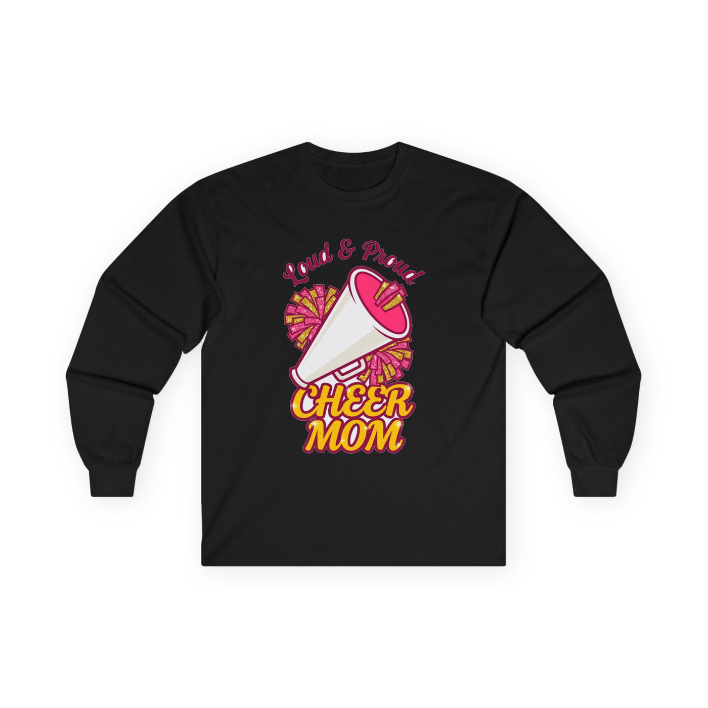 Loud And Proud Cheer Mom Long Sleeve