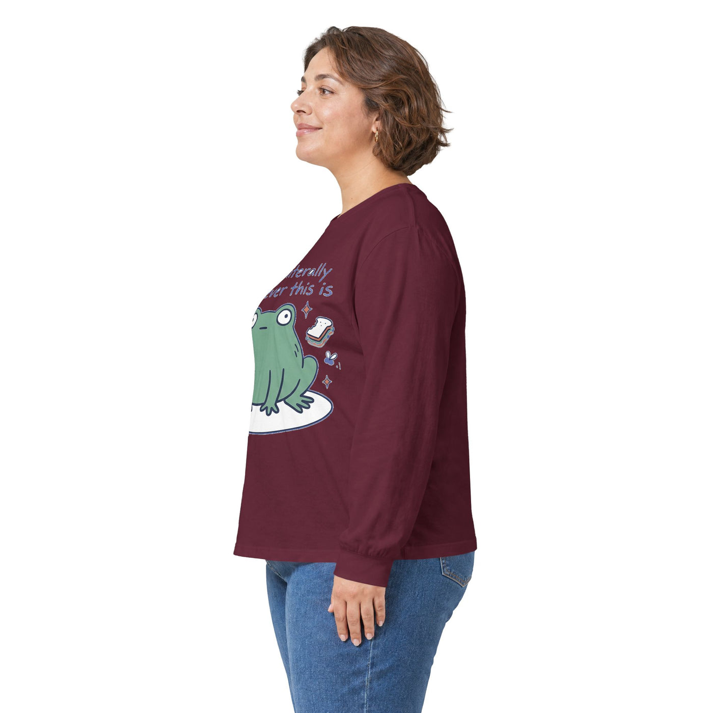 Doing Literally Whatever Blob Frog Long Sleeve
