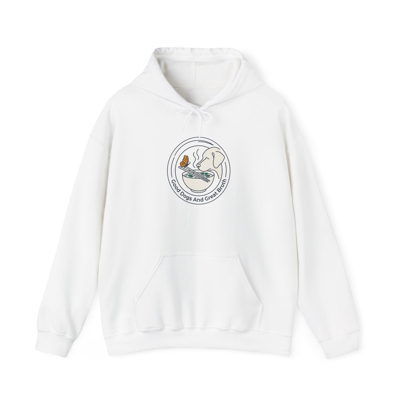 Ramen And Rescues Noodle Bowl Badge Hoodie