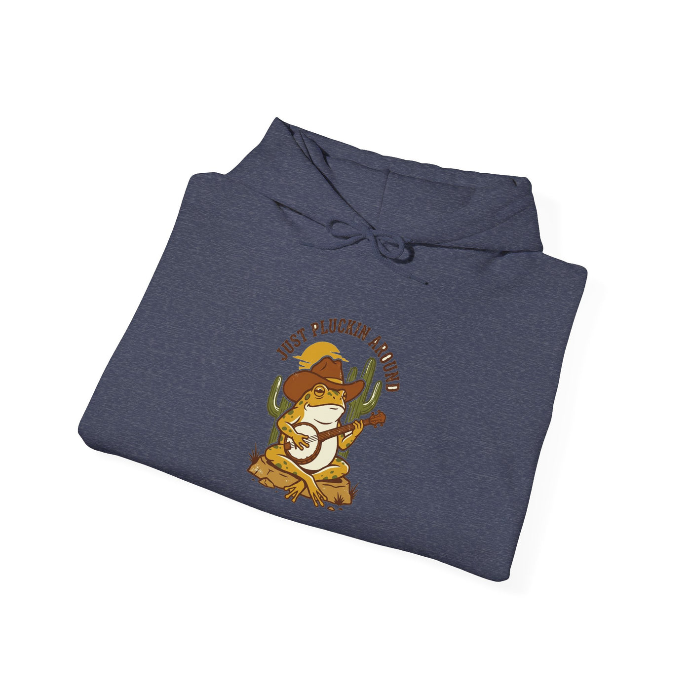 Desert Strummer Cowboy Toad Hoodie