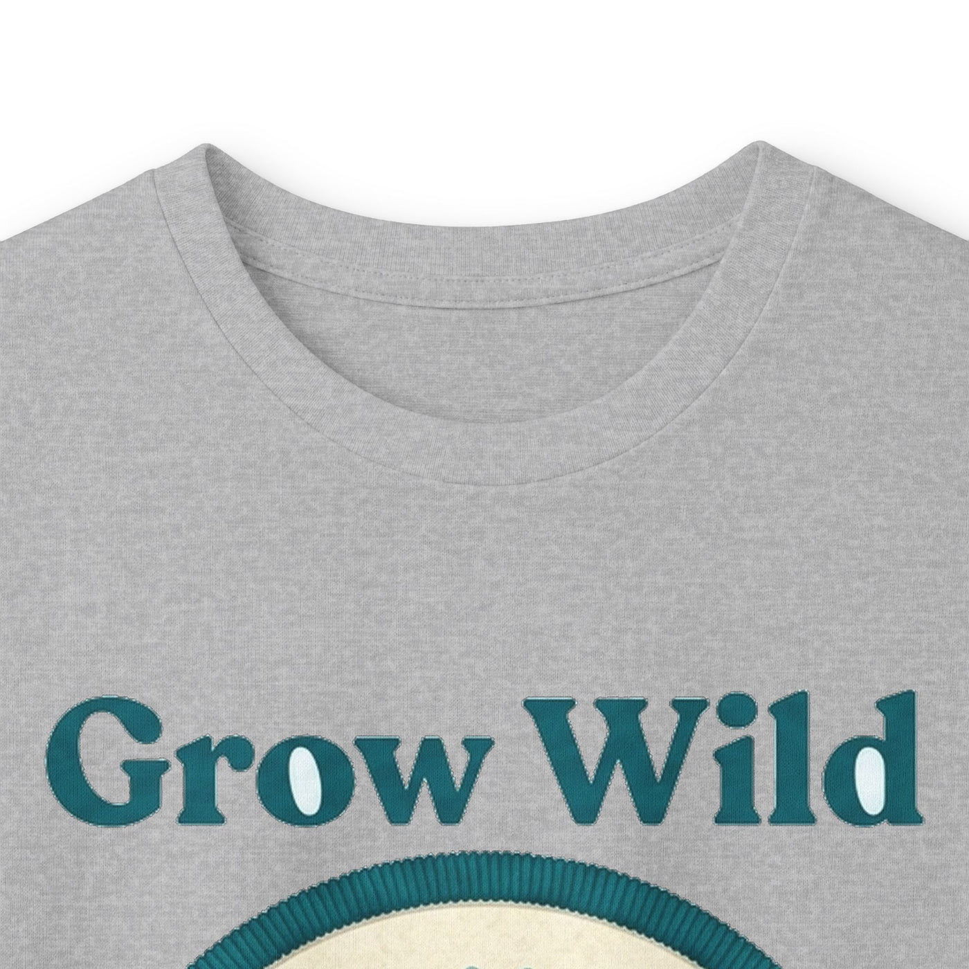 Stitched Meadow & Little Beetle Faux Embroidery Long Sleeve