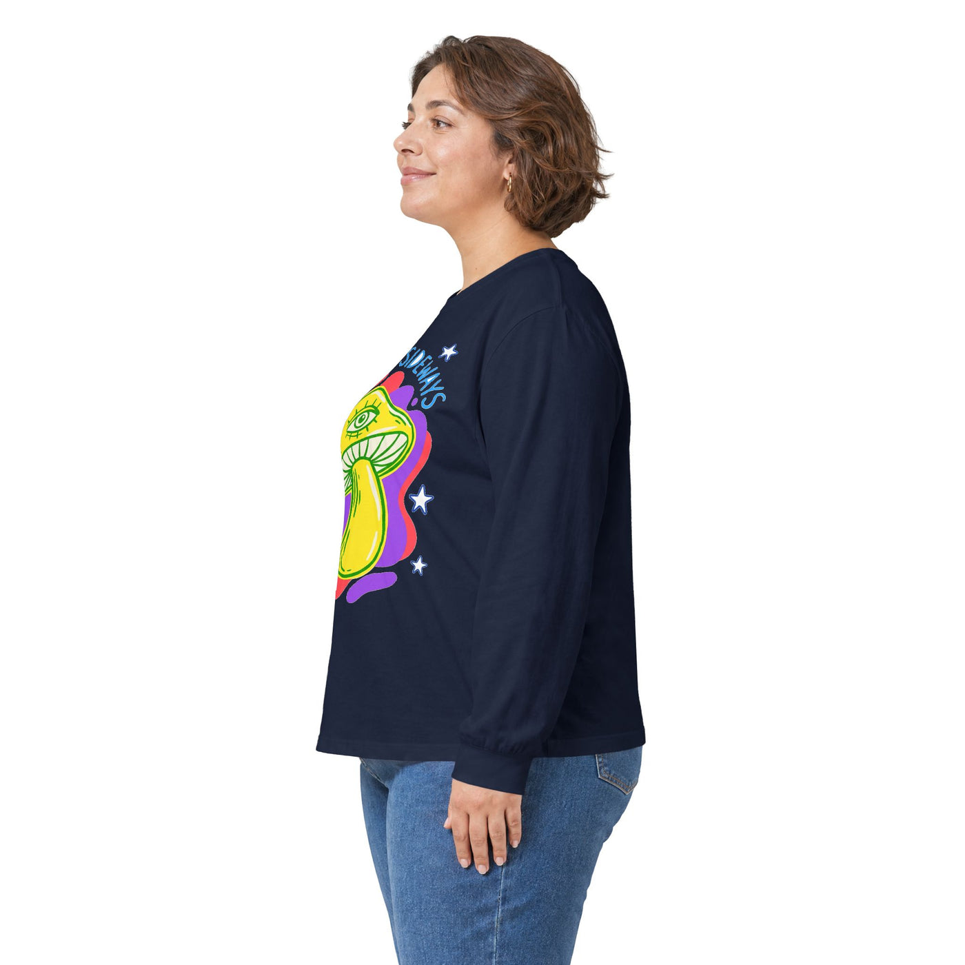 Happy Little Weirdo Mushroom Tee Long Sleeve
