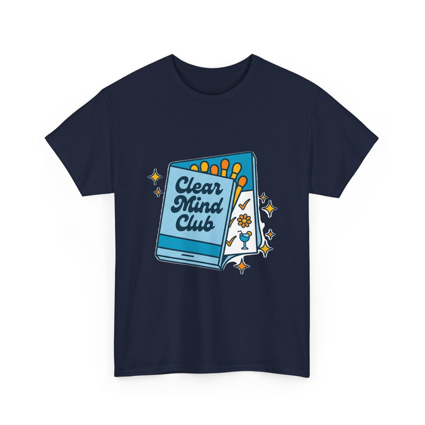 Clear Mind Club Retro Matchbook Tee