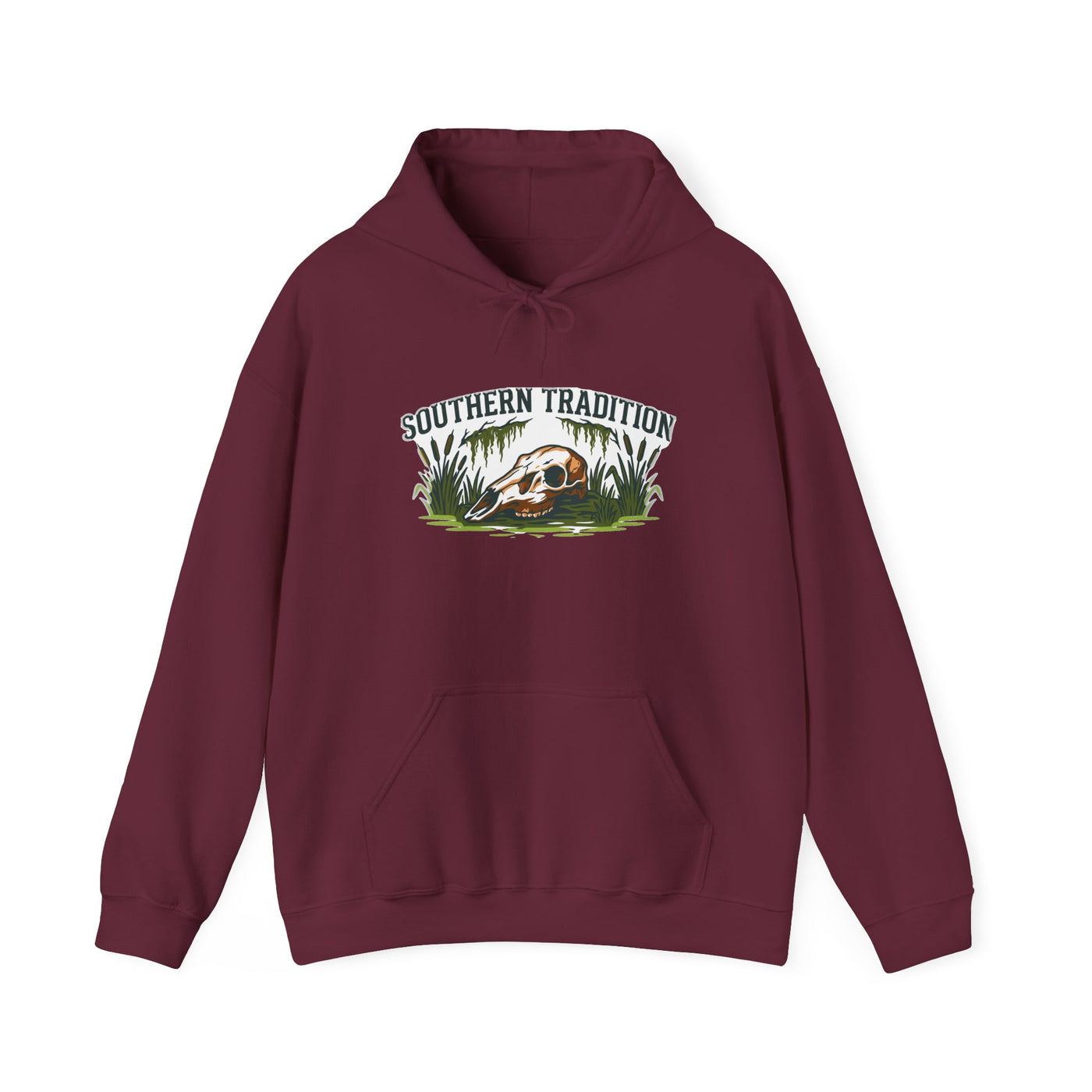 Vintage Southern Outdoors Deer Skull Hoodie