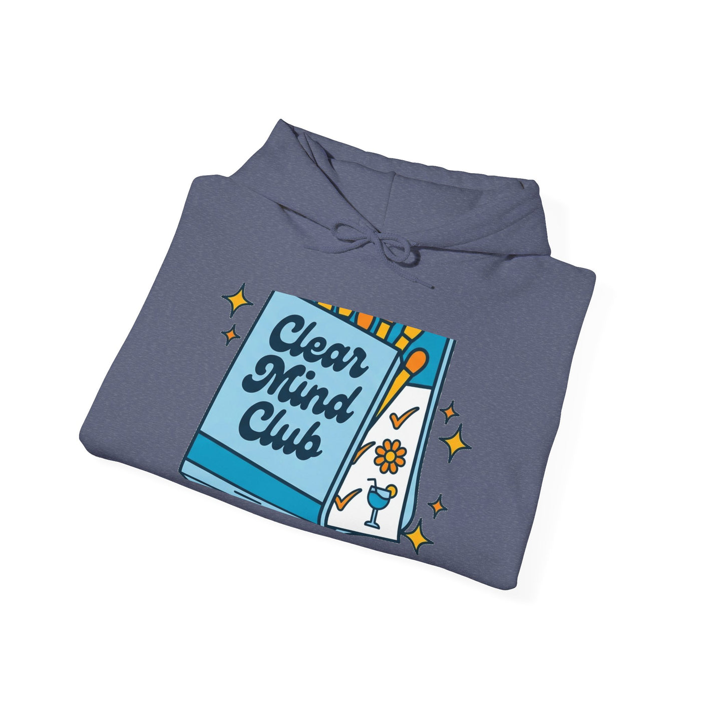 Clear Mind Club Retro Matchbook Hoodie