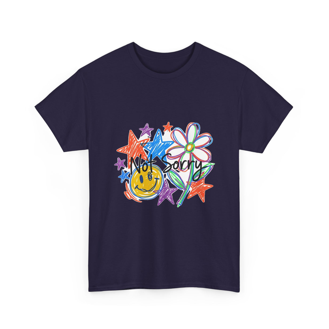 Scribble Your Own Rules Doodle Tee