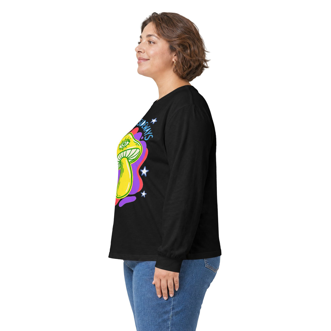 Happy Little Weirdo Mushroom Tee Long Sleeve