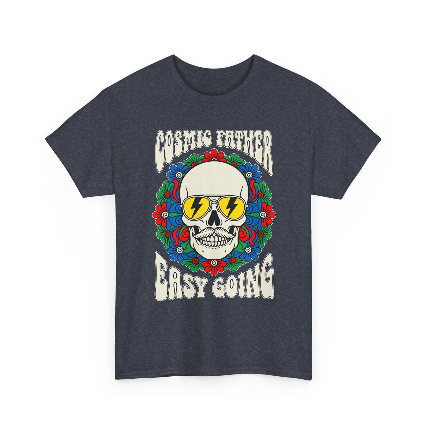 Cosmic Father Retro Skull Graphic