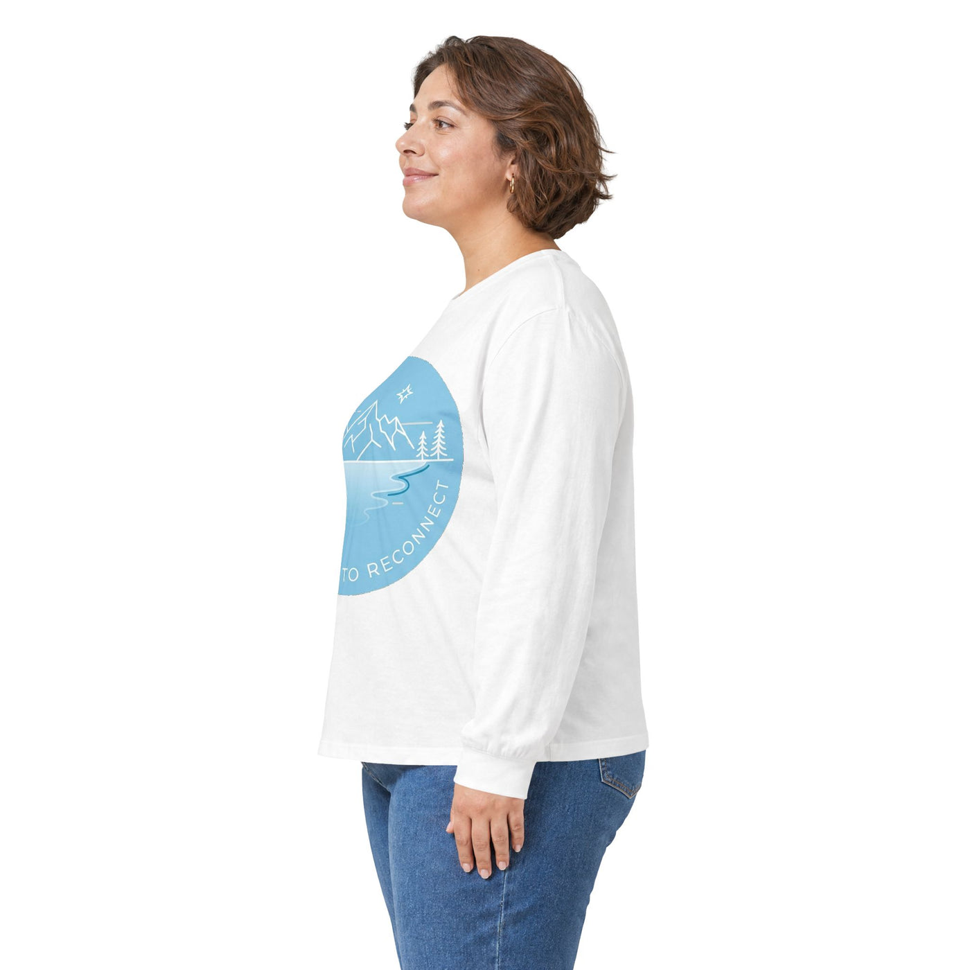 Unplugged Horizons: Glacier Escape Long Sleeve