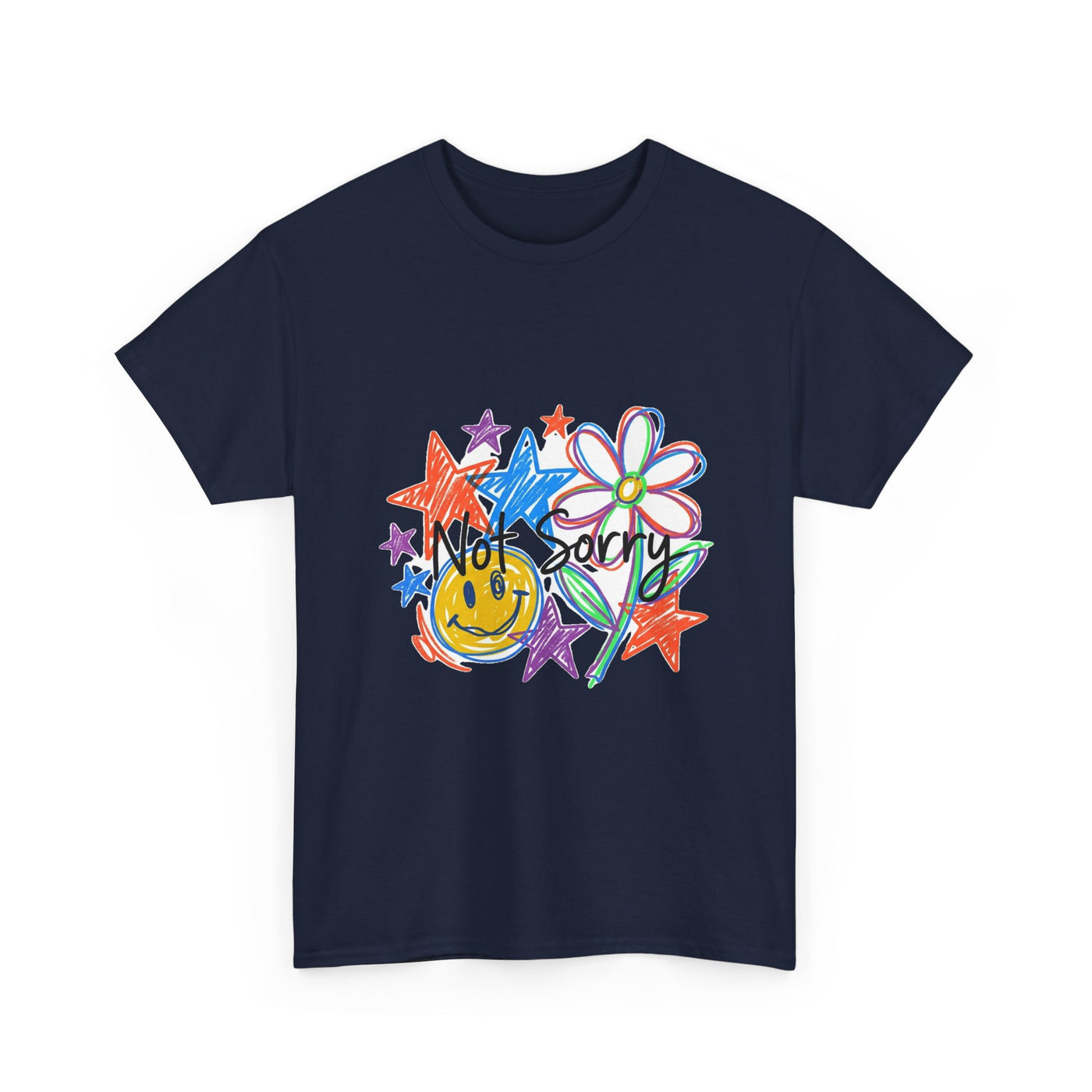 Scribble Your Own Rules Doodle Tee