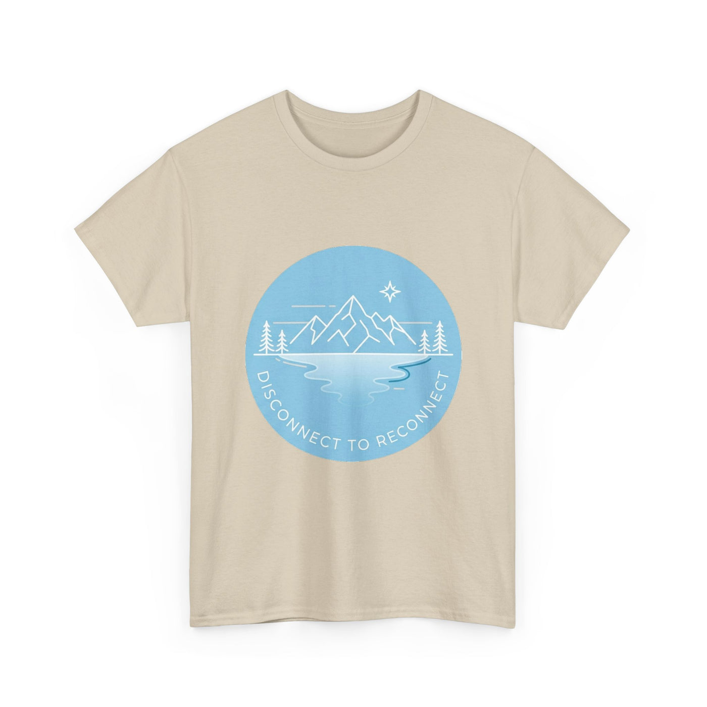 Unplugged Horizons Glacier Escape Tee