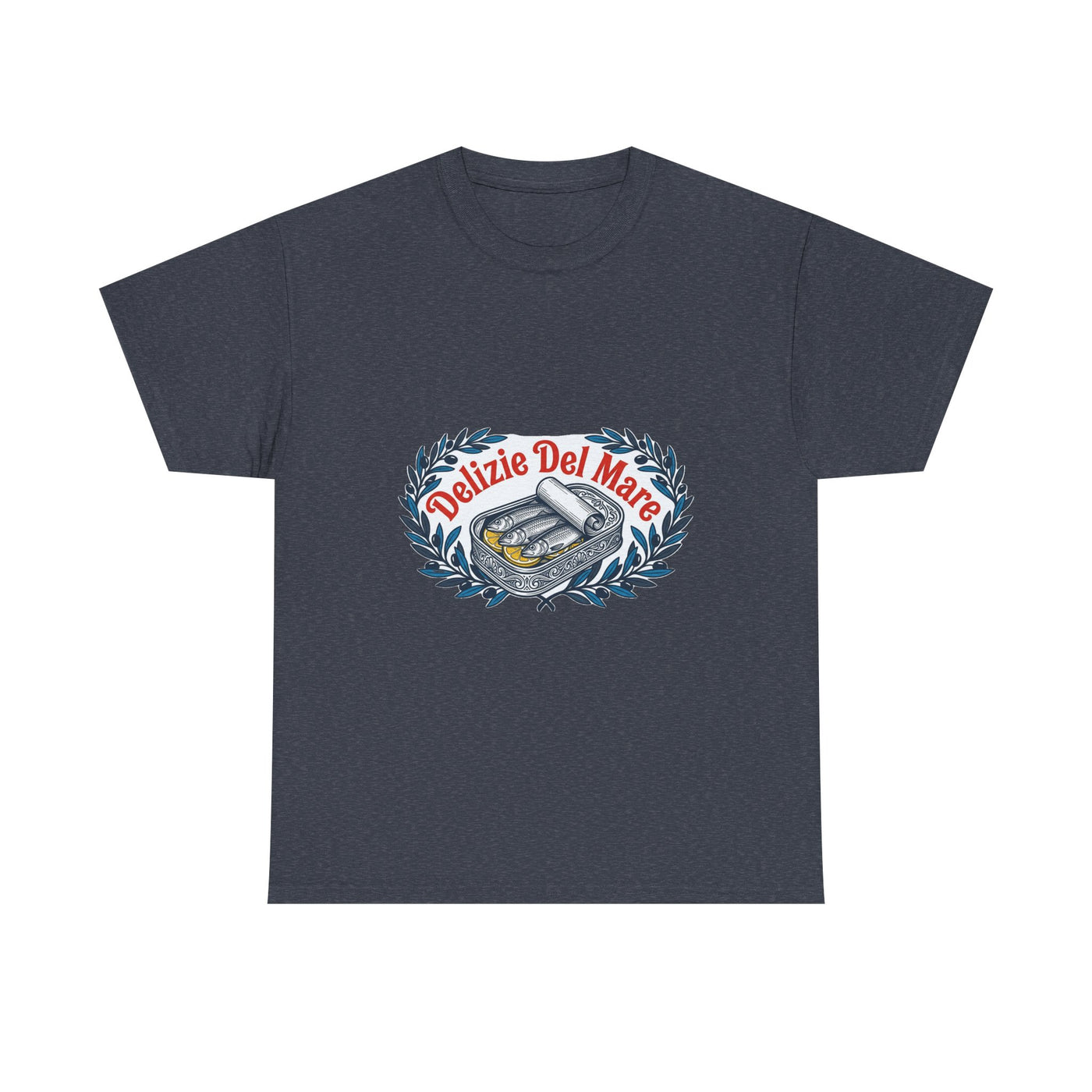 Retro Italian Sardine Tin Graphic Tee
