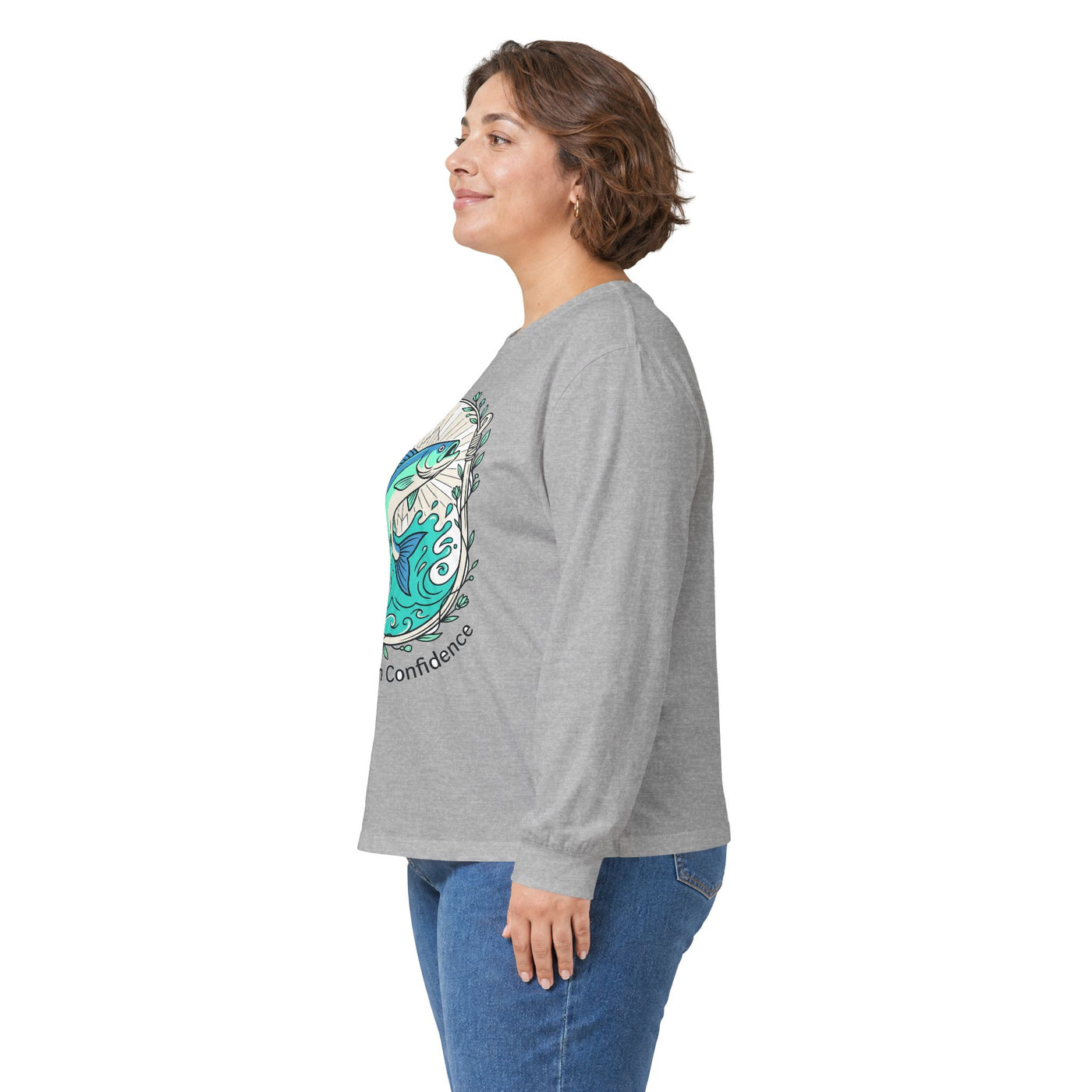 Reel Strength Floral Hook Fishing Long Sleeve