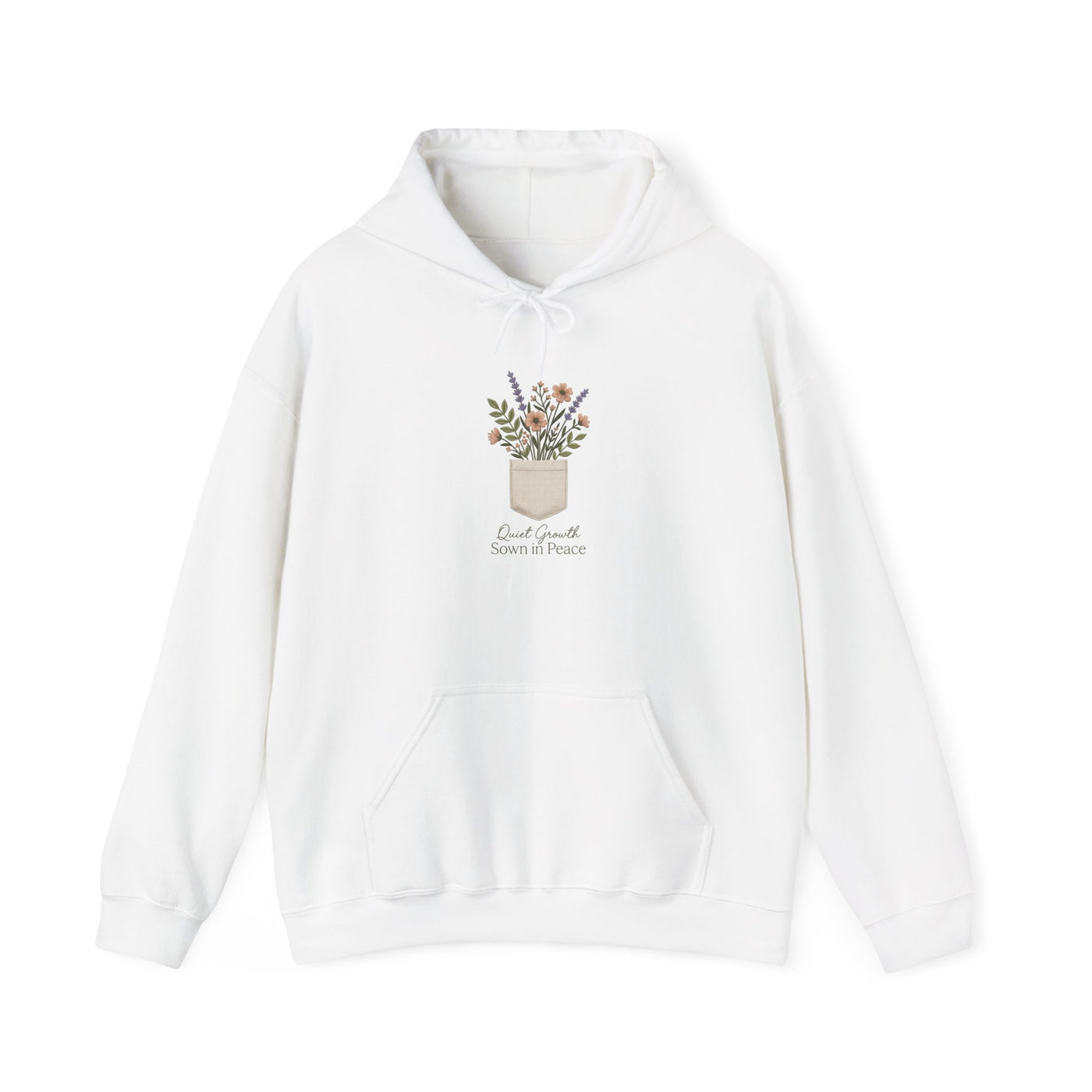 Pocketful of Peace Faux Stitch Tee Hoodie