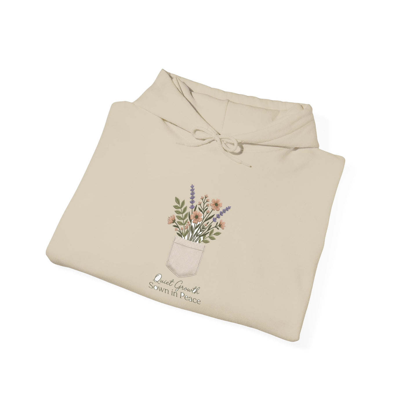 Pocketful of Peace Faux Stitch Tee Hoodie