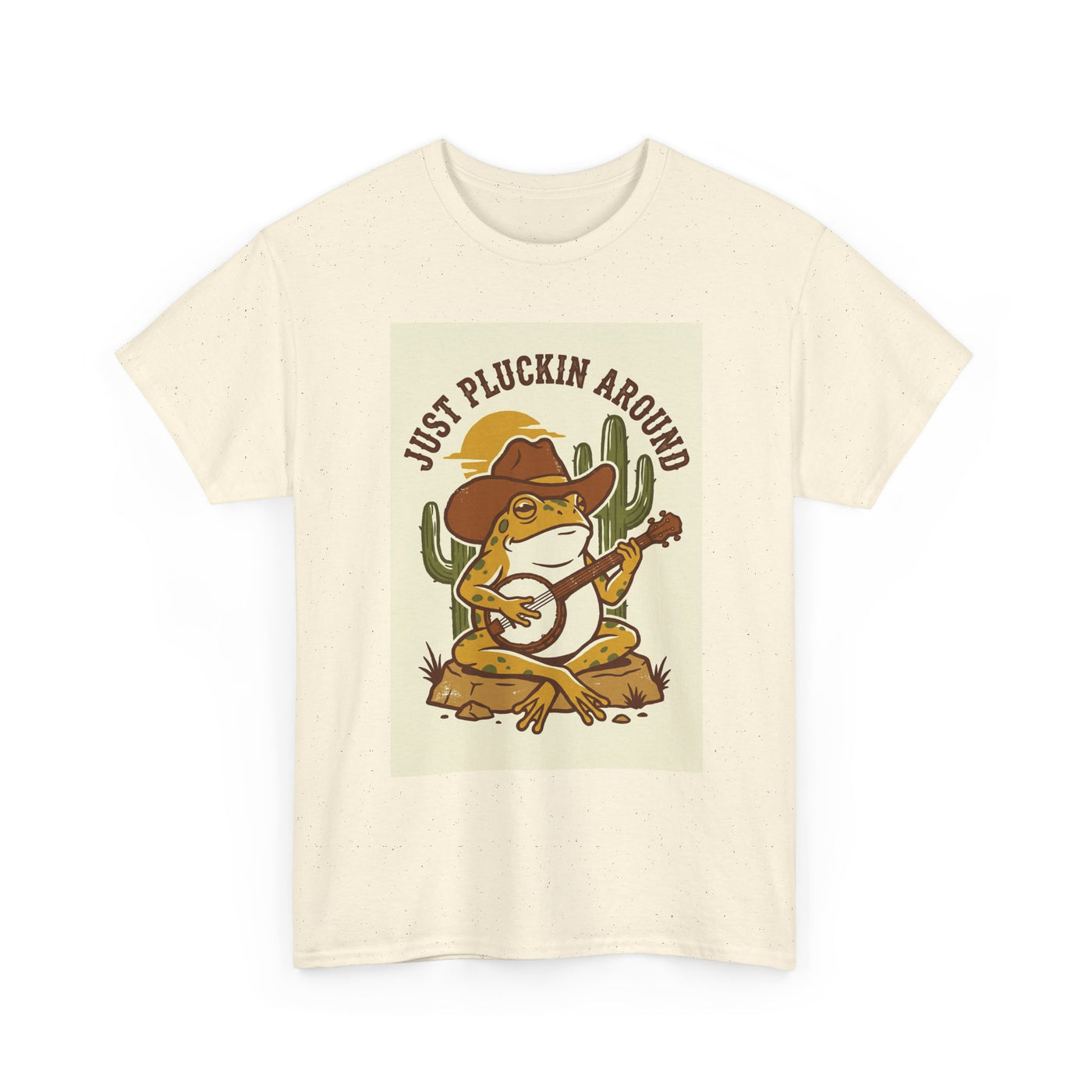 Just Pluckin Around Cowboy Toad Tee