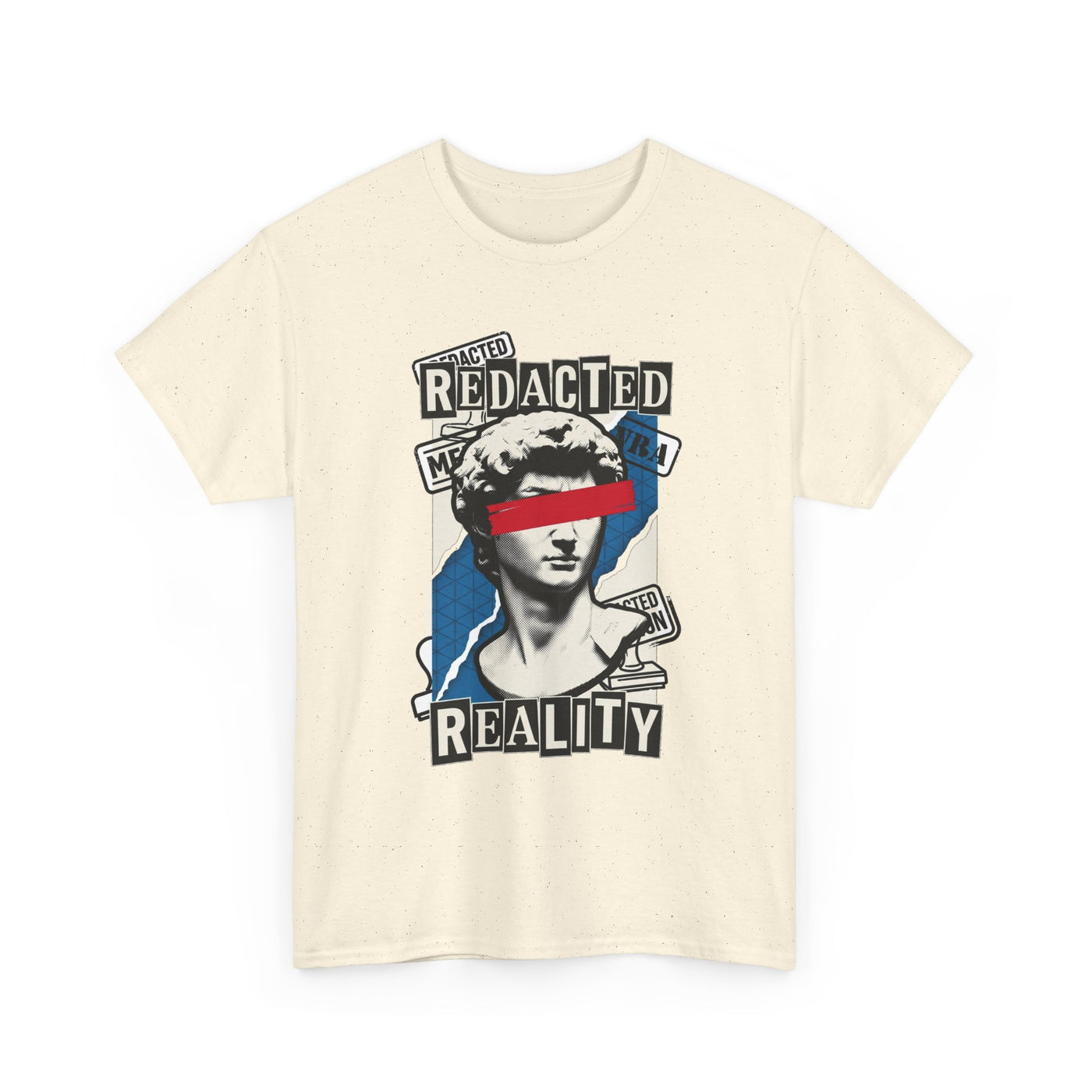 Redacted Reality Halftone Bust