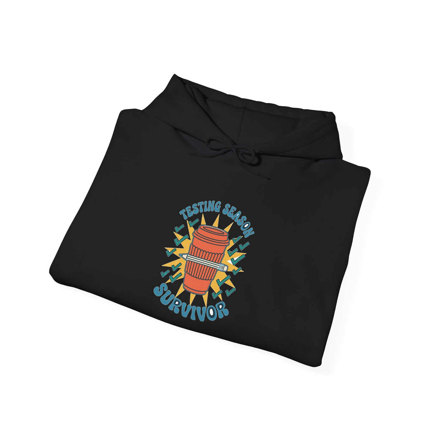 Testing Season Survivor Groovy Cup Hoodie