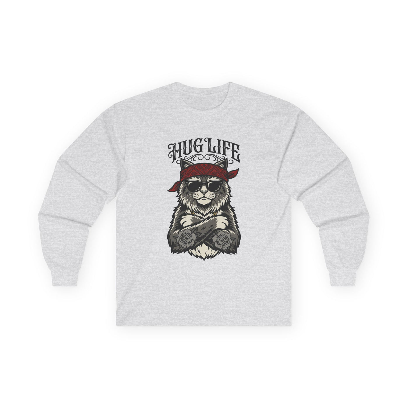 Hug Life Hardcore Bandana Feline Long Sleeve
