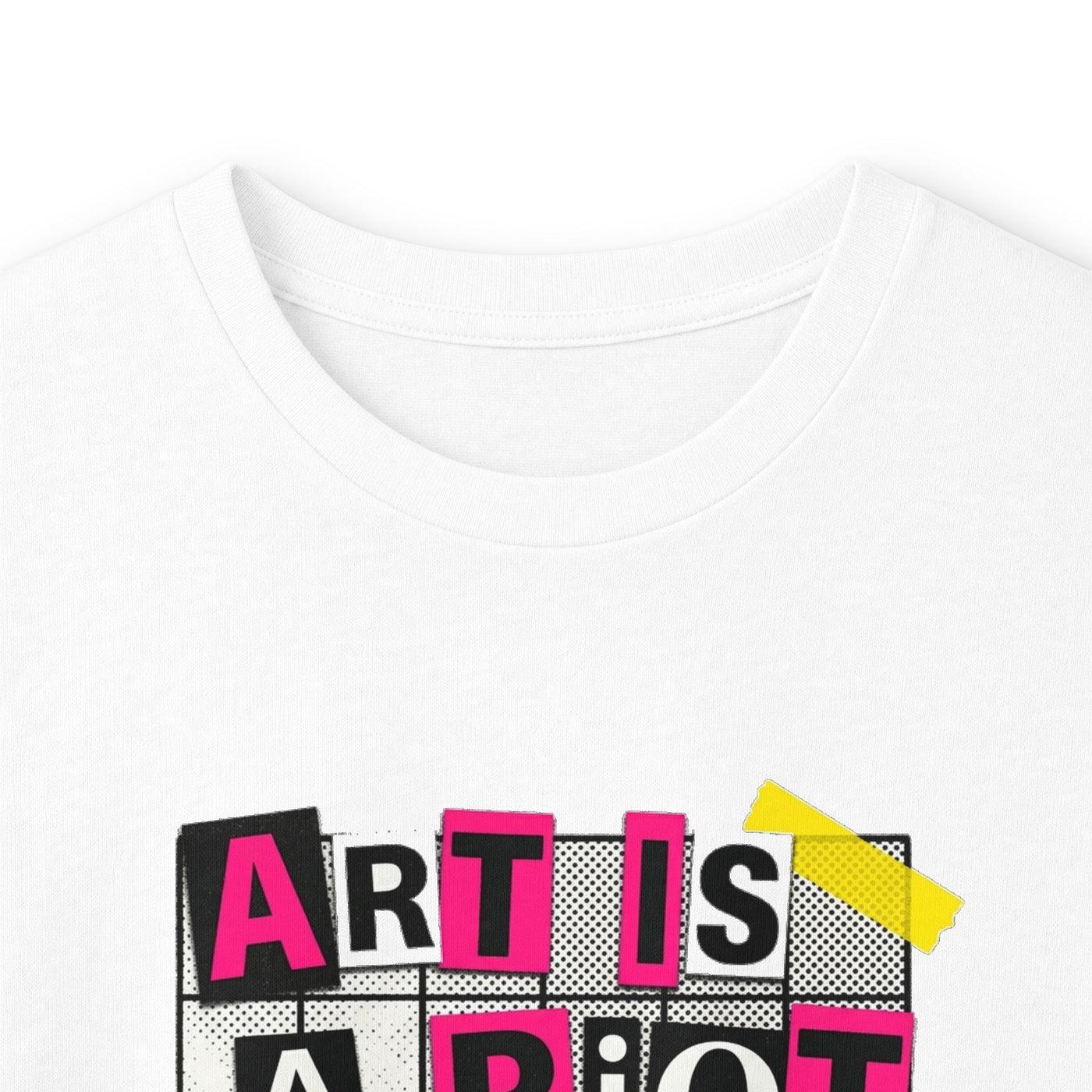 Cut Paste Rebel Zine Manifesto Long Sleeve