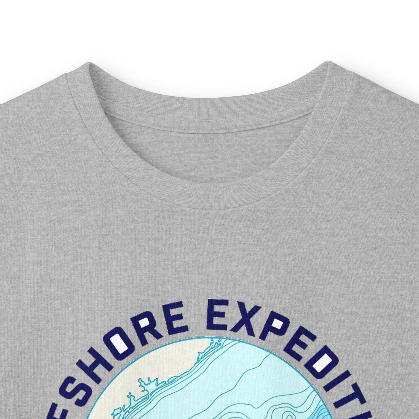 Coastal Bathymetry Marlin Badge Long Sleeve