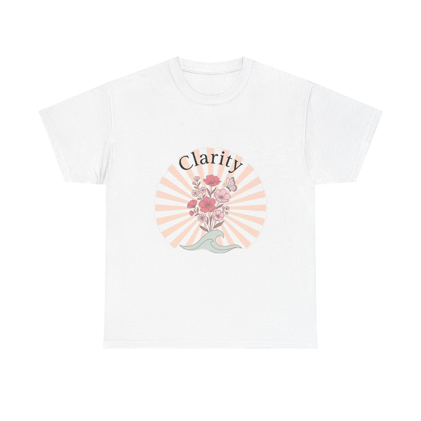 Clarity in Bloom Wildflower Sunburst Tee