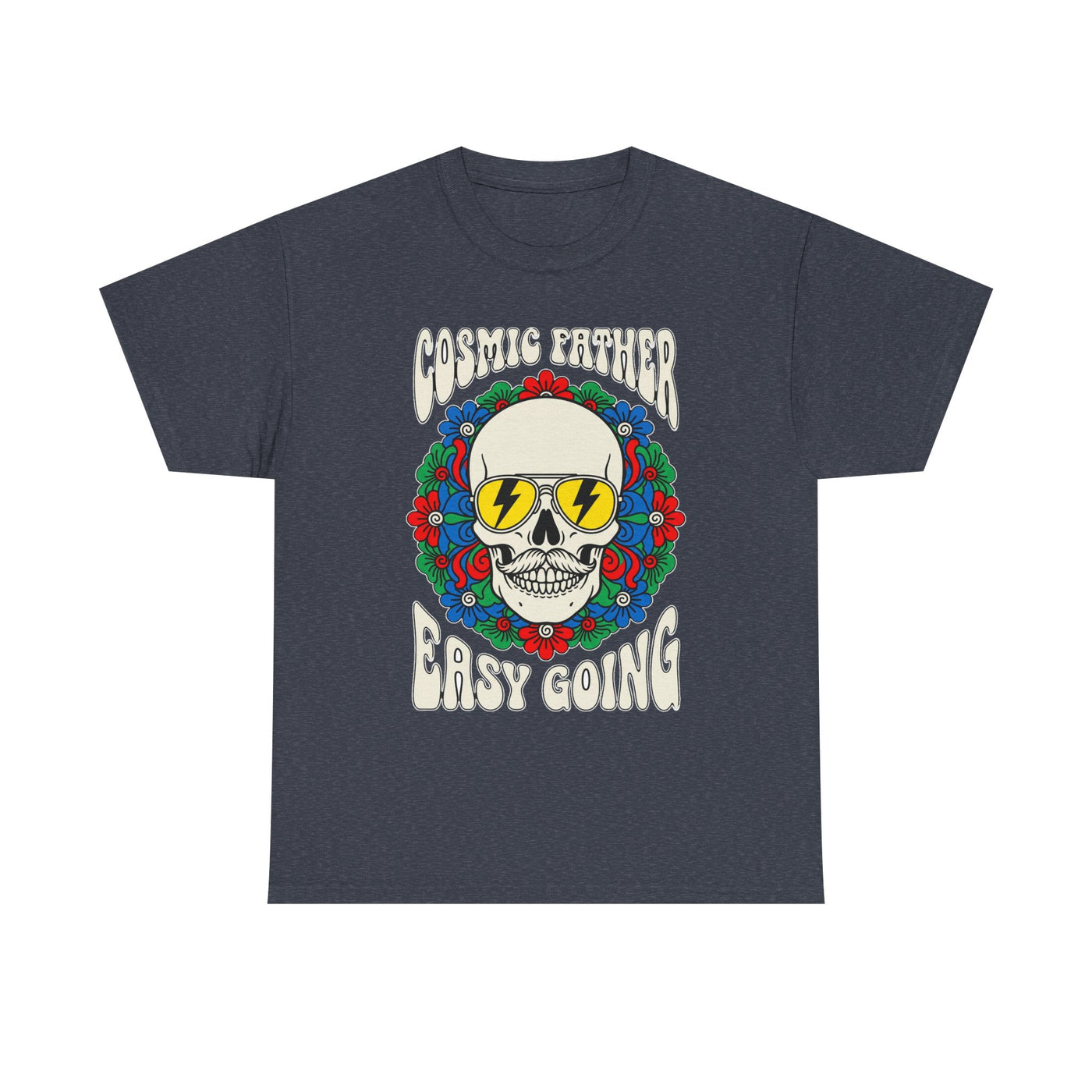 Cosmic Father Retro Skull Graphic