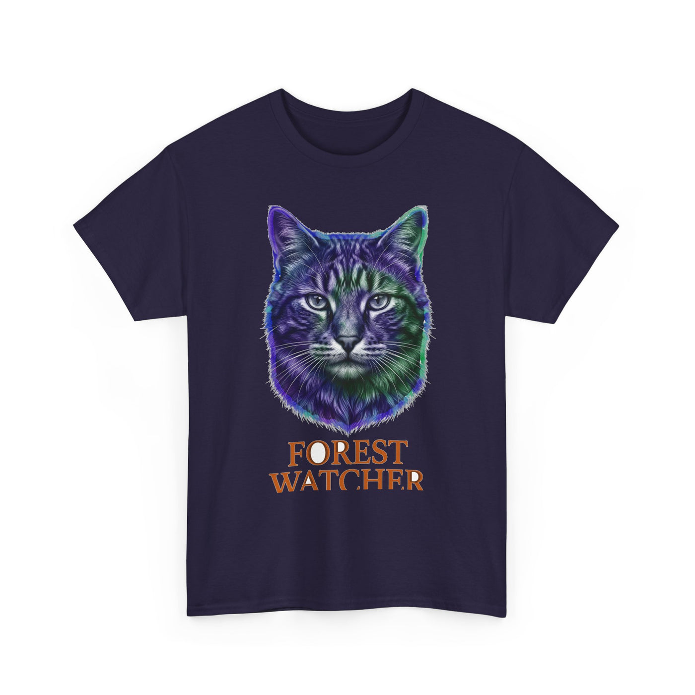 Forest Watcher Tie-Dye Mountain Cat Shirt