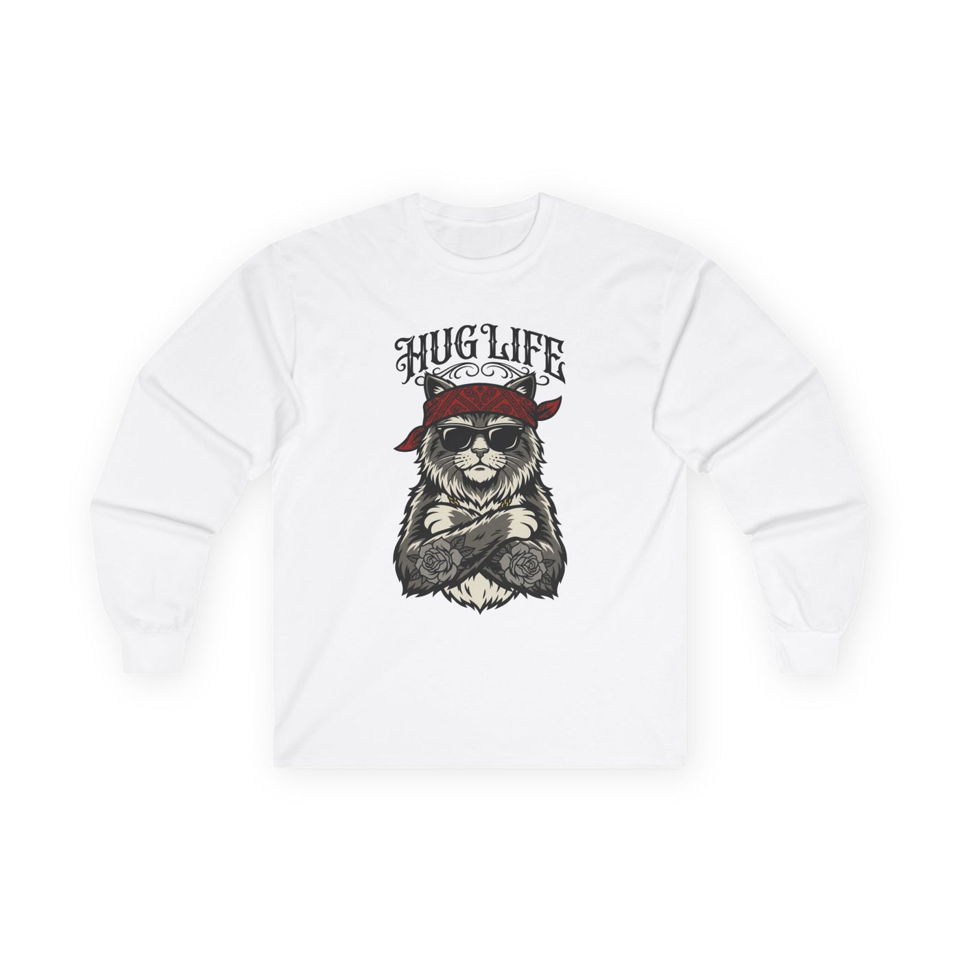 Hug Life Hardcore Bandana Feline Long Sleeve
