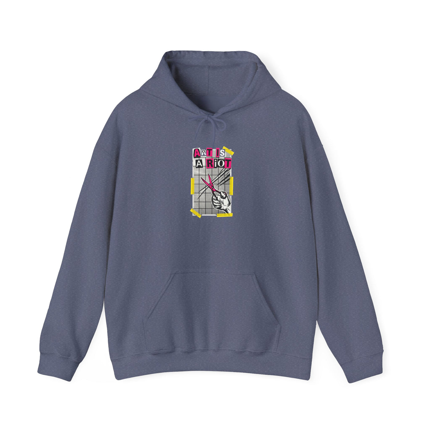 Cut Paste Rebel Zine Manifesto Hoodie